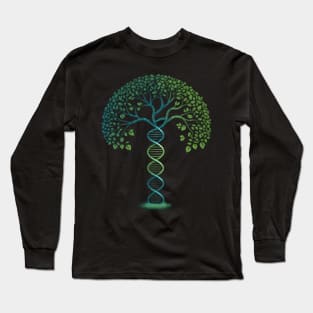 Dna Life Tree HapEh Day 2024 And Long Sleeve T-Shirt